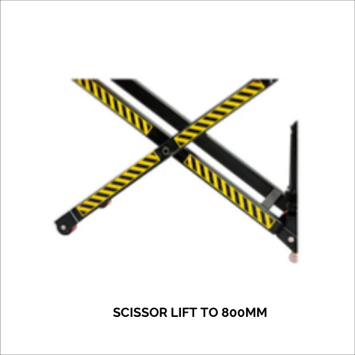 1000KG High Lift Pallet Jack Truck 680mm Wide - Image 3