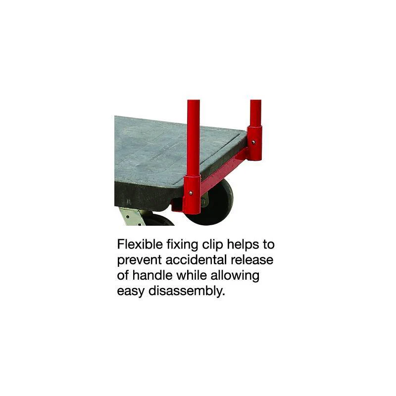 540kg Rated OEASY Platform trolley with 200mm Pneumatic Castors - Image 4