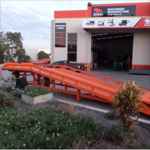Movable Yard Dock Ramp 8Ton Solid Tyres - Image 12