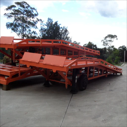 Movable Yard Dock Ramp 8Ton Solid Tyres - Image 7