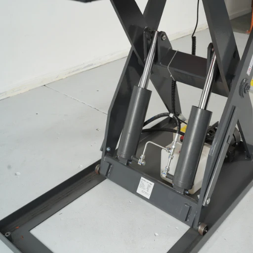 Electric scissor lift table 1t capacity lift height 1010mm - Image 8