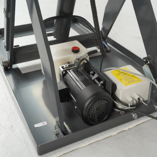 Electric scissor lift table 2t capacity lift height 1010mm - Image 8