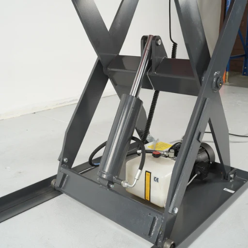 Electric scissor lift table 2t capacity lift height 1010mm - Image 9