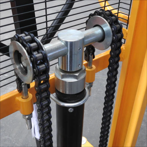 Manual Hand Stacker Lifter Lifting 1600mm Capacity 1T - Image 7