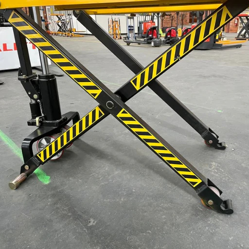 Pallet truck jack high lift 800mm capacity 1T fork width 680mm - Image 11