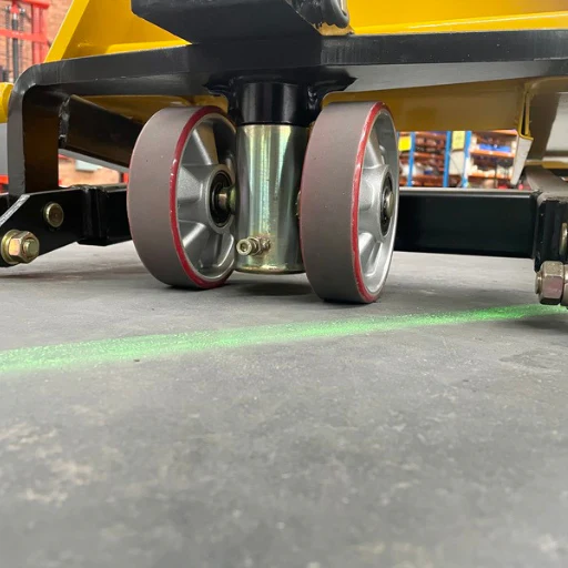 Pallet truck jack high lift 800mm capacity 1T fork width 680mm - Image 12