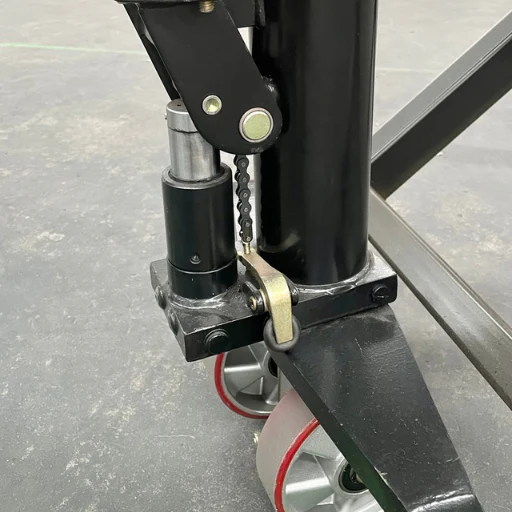 Pallet truck jack high lift 800mm capacity 1T fork width 680mm - Image 14