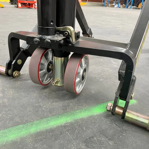 Pallet truck jack high lift 800mm capacity 1T fork width 680mm - Image 16