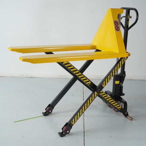 Pallet truck jack high lift 800mm capacity 1T fork width 680mm - Image 4