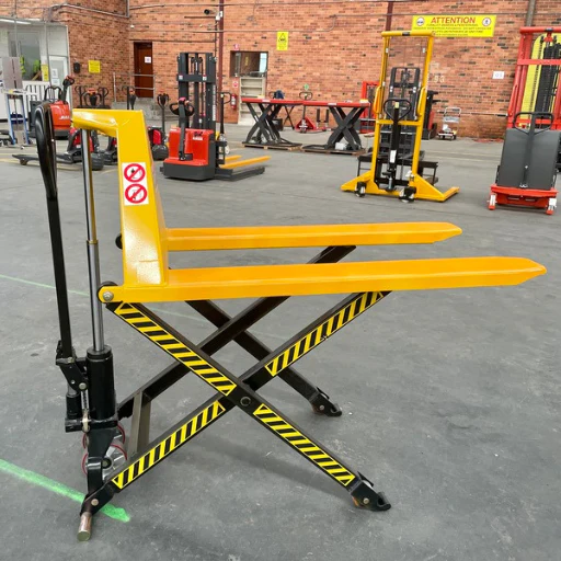 Pallet truck jack high lift 800mm capacity 1T fork width 680mm - Image 7