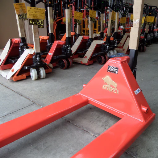 Standard Pallet Jack Nylon Wheels 3Ton - Image 4