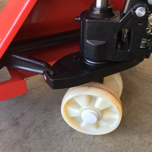 Standard Pallet Jack Nylon Wheels 3Ton - Image 5