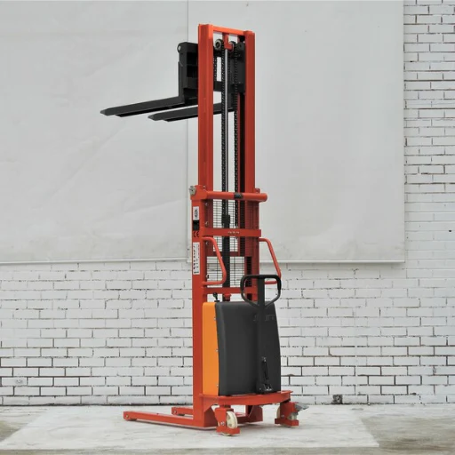 Semi Electric Walkie Stacker Lifter 2.5M Capacity 1T - Image 6